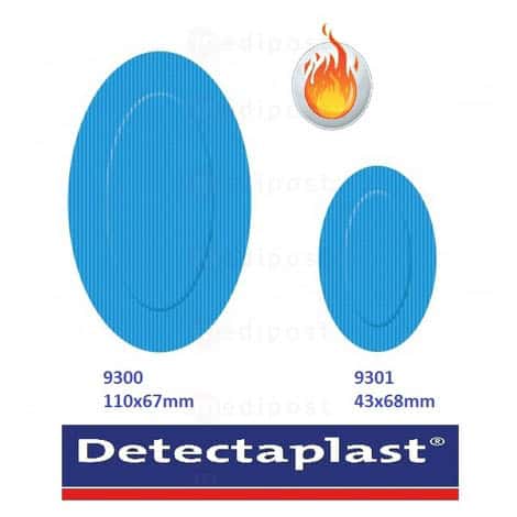 Detectaplast pour brulures Hydrogel 43x68 mm M02