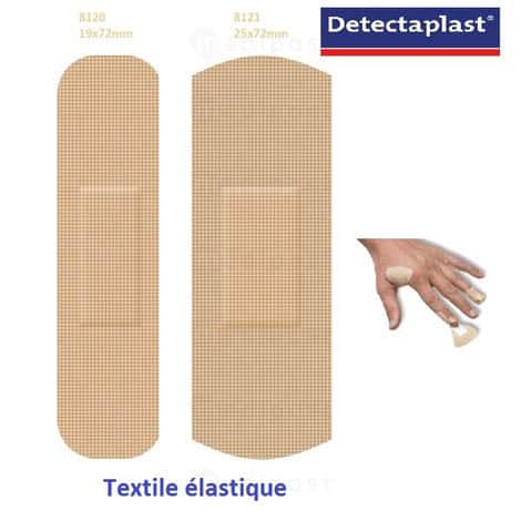Detectaplast Elasticpredecoupecouleur chair 19x72mm M02