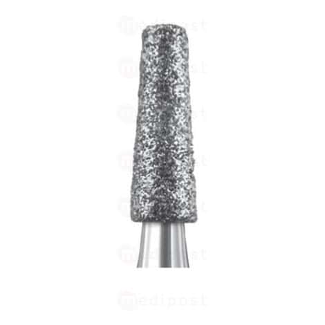 Fraise diamant cone diametre2 5mm grain moyen M02