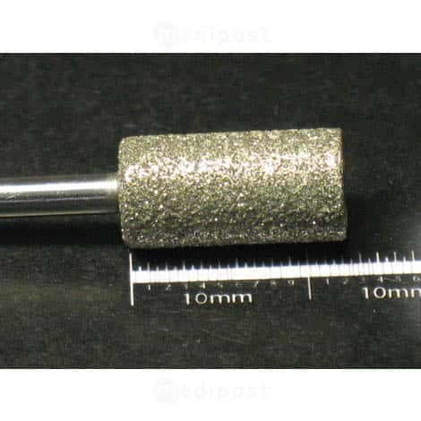 Fraise diamant cylindrique diametre6 5mm Side grip grain moyen M03