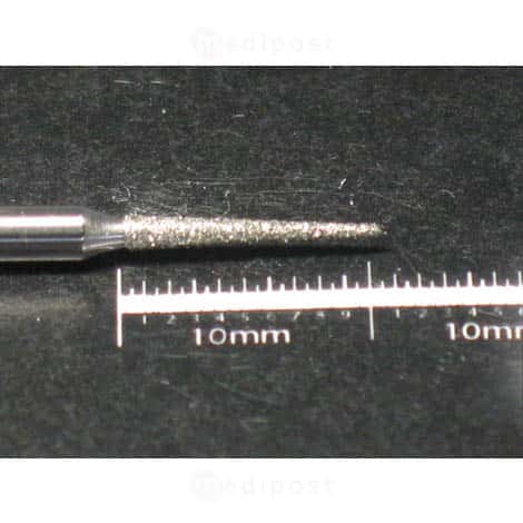 Fraise diamant flamme diametre1 4mm grain moyen M02