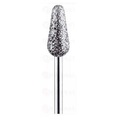 Fraise diamant flamme diametre5mm grain super gros M02