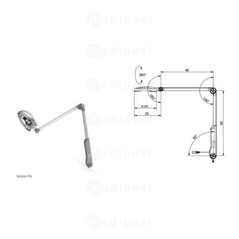 Lampe LED Visiano20 version PIN 20 2 P TX M03