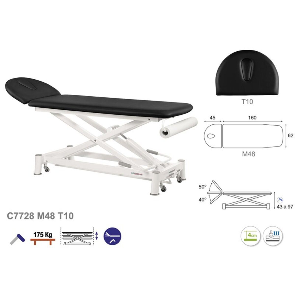 ASCC28 C5528C5928C7528C7928 Table electrique technique T10 62x207 serie C28 M07