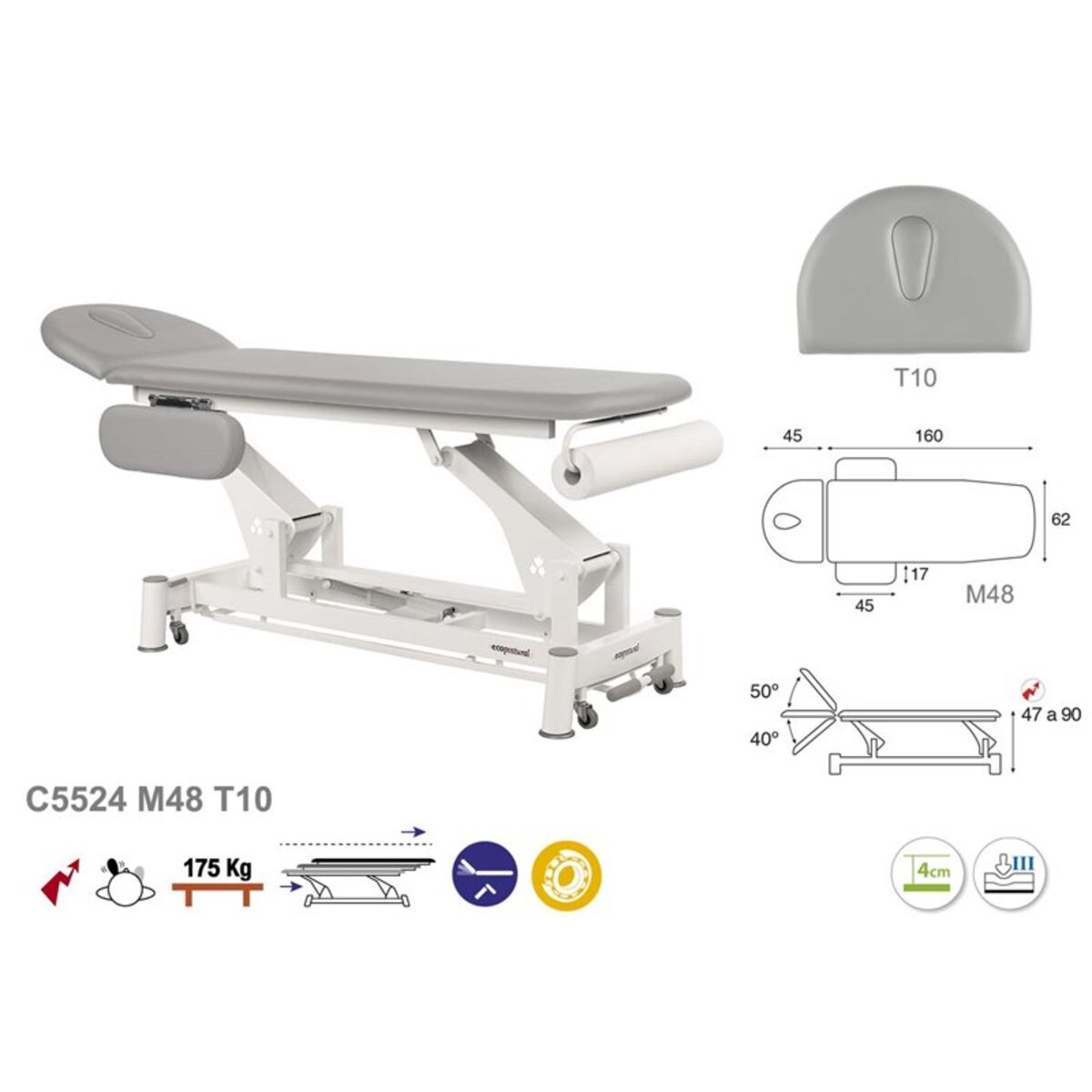 ASCC24 C5924C7924C5524C7524 Table electrique technique T10 62x207 serie C24 M02