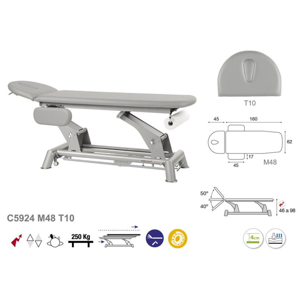 ASCC24 C5924C7924C5524C7524 Table electrique technique T10 62x207 serie C24 M03