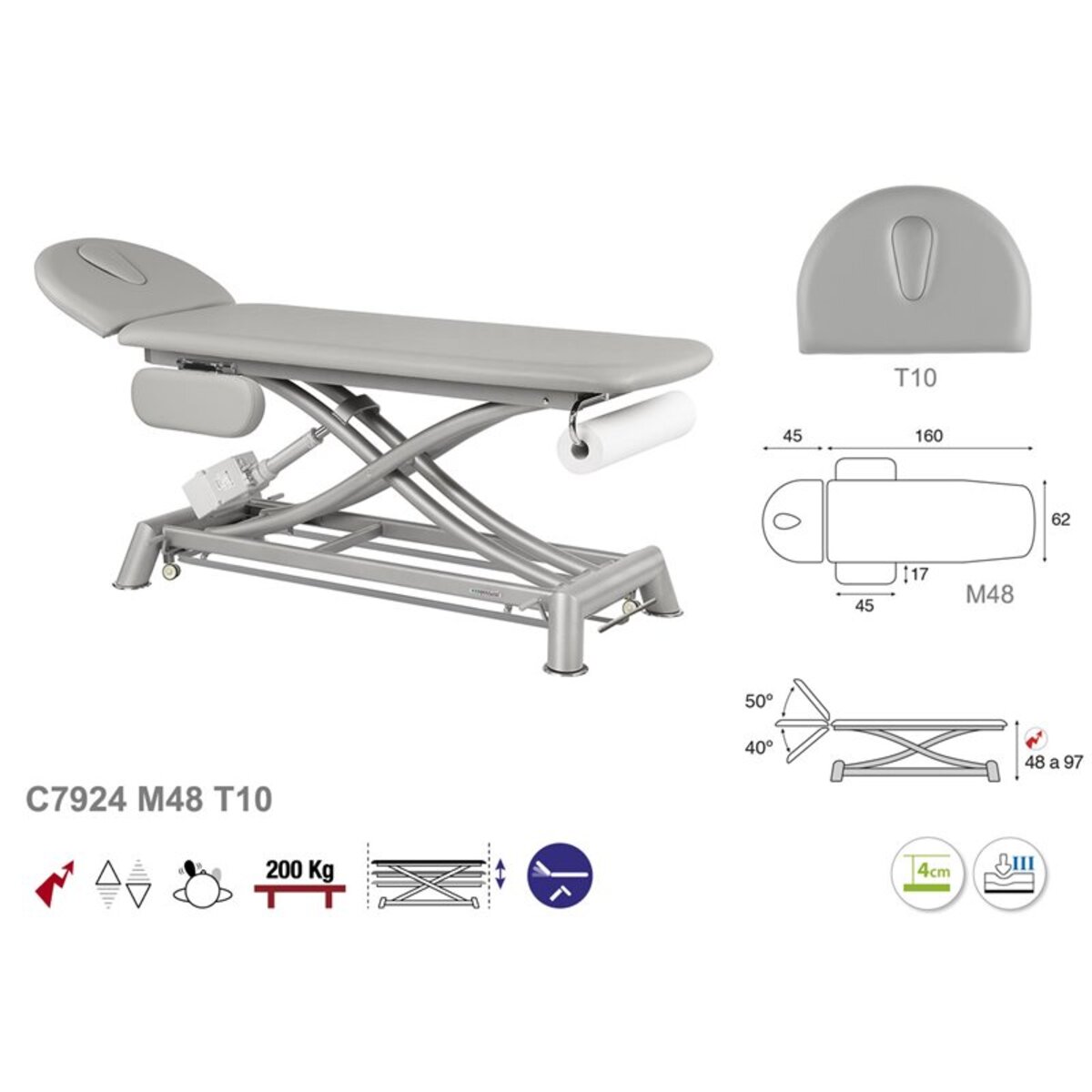 ASCC24 C5924C7924C5524C7524 Table electrique technique T10 62x207 serie C24 M05