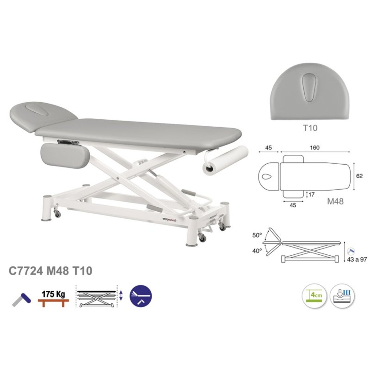 ASCC24 C5924C7924C5524C7524 Table electrique technique T10 62x207 serie C24 M07