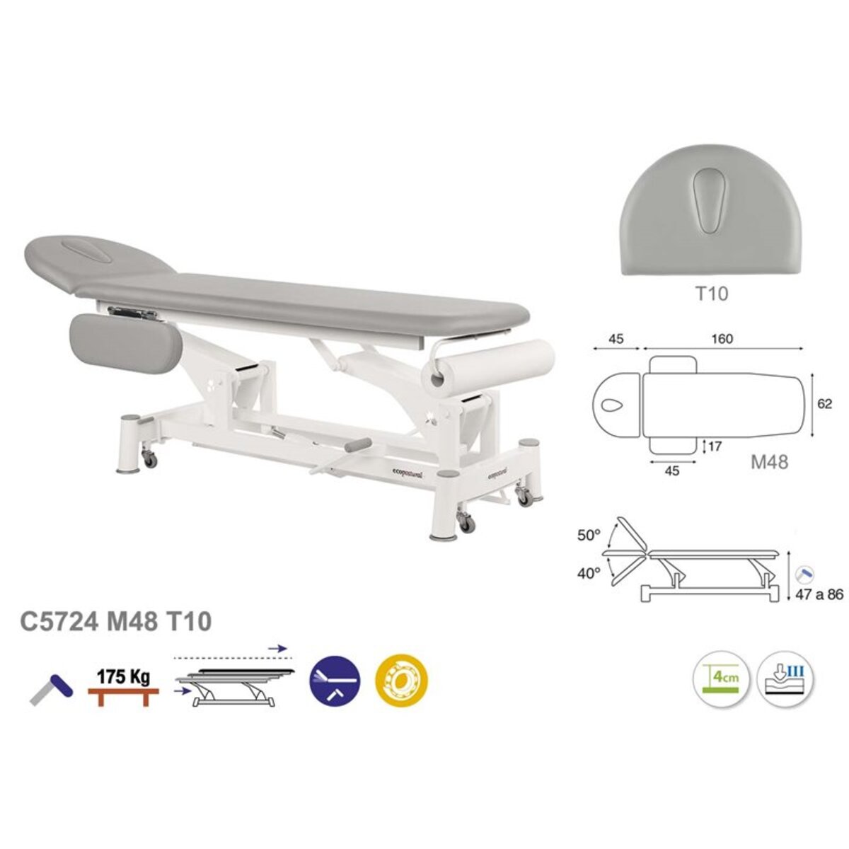ASCC24 C5924C7924C5524C7524 Table electrique technique T10 62x207 serie C24 M08