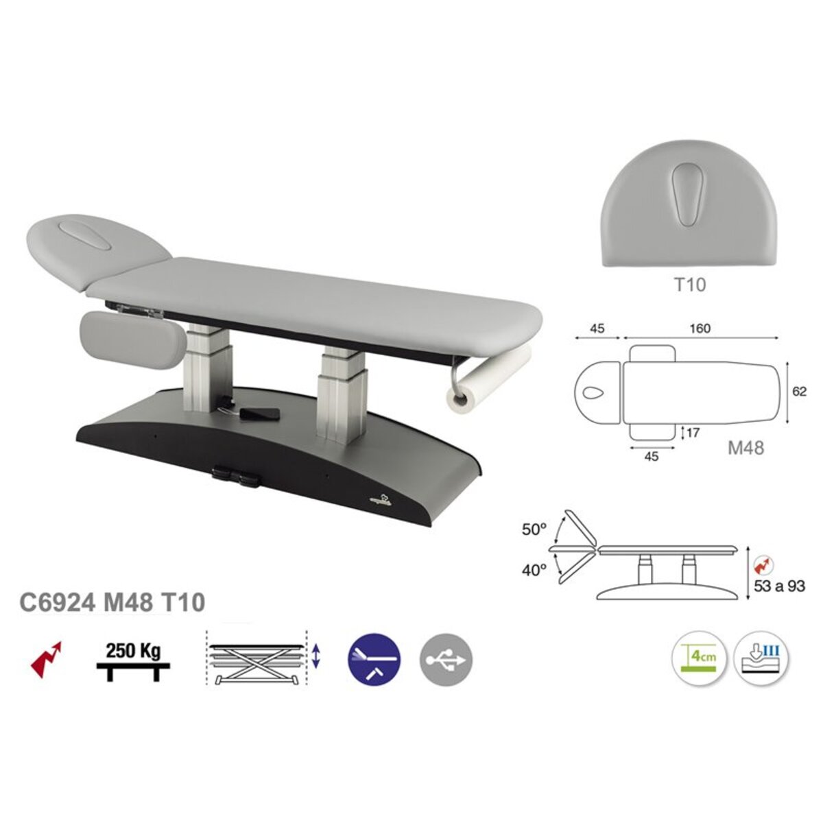 ASCC24 C5924C7924C5524C7524 Table electrique technique T10 62x207 serie C24 M09