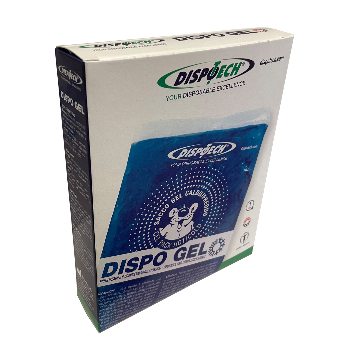 002SGX Cold Hot Pack boîte avec housse élastique M02