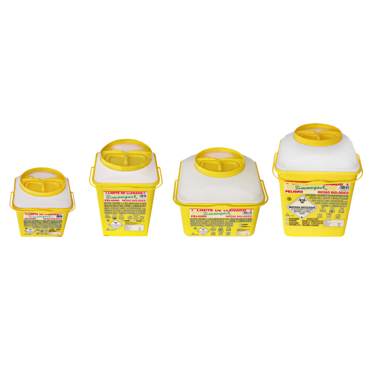 SANBC03LAZ Collecteur daiguilles Biocompact 3 litres M02