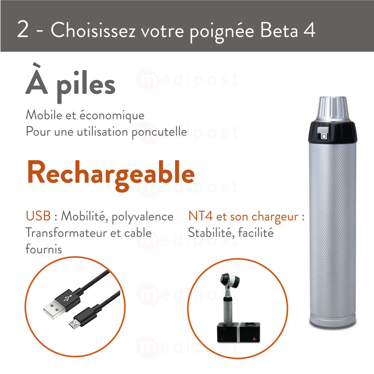 K0083422 Dermatoscope Delta20T Heine M03