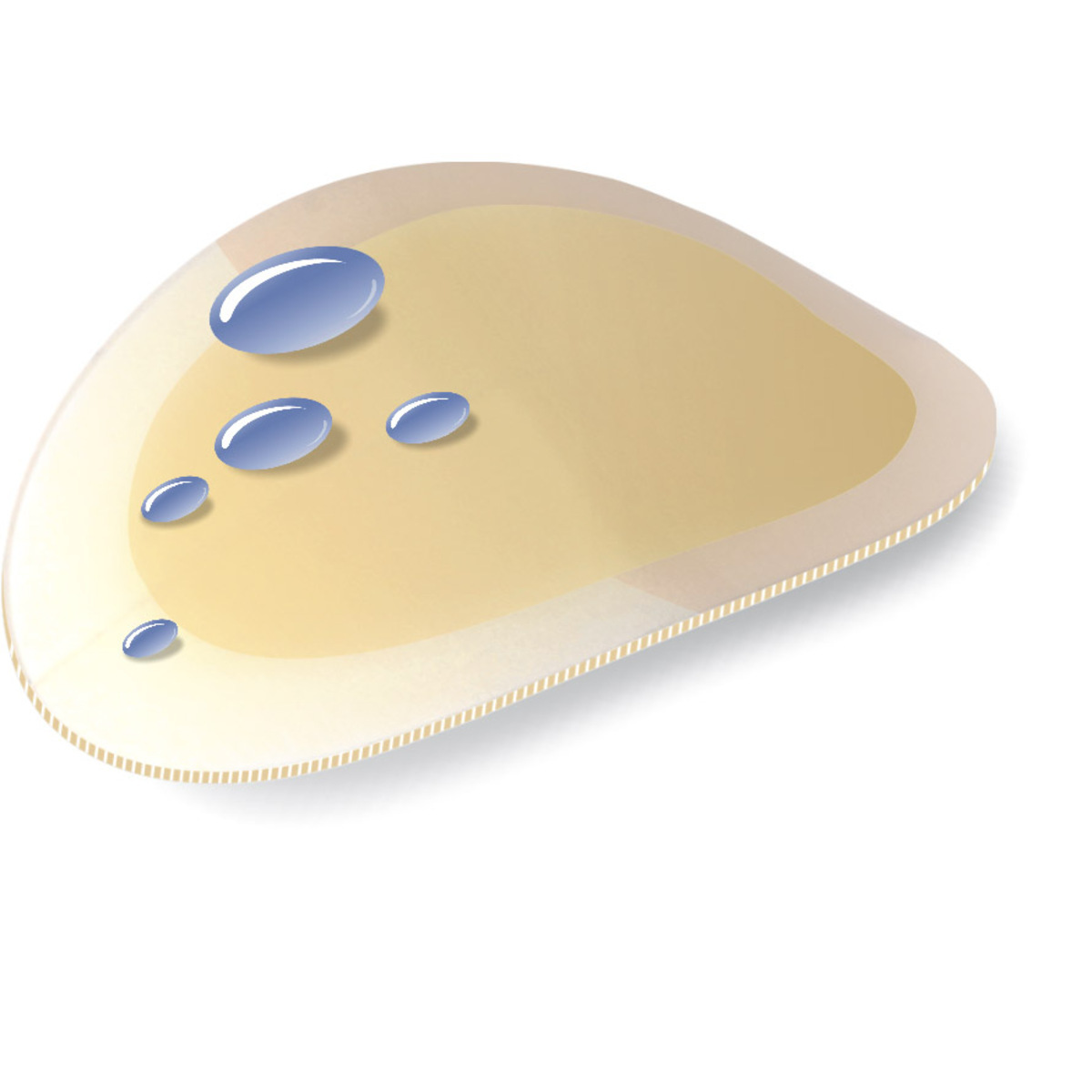 MA167MMMM077 Pansements hydrocolloide non steriles  pour pieds 42x68 mm M02