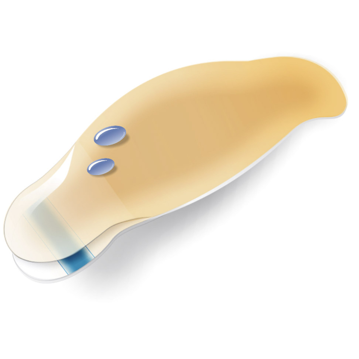 MA167MMMM075 Pansements hydrocolloide steriles pour pieds 17x48 mm M02