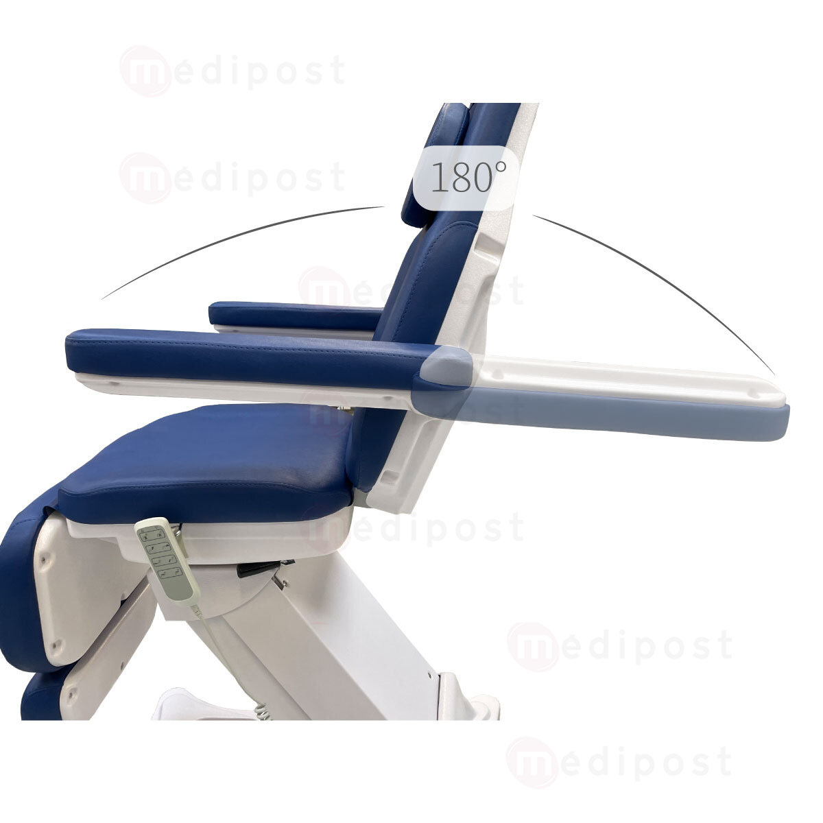 8197DPBLACK Fauteuil electrique Unichair 4 moteurs serie Mobipost M11