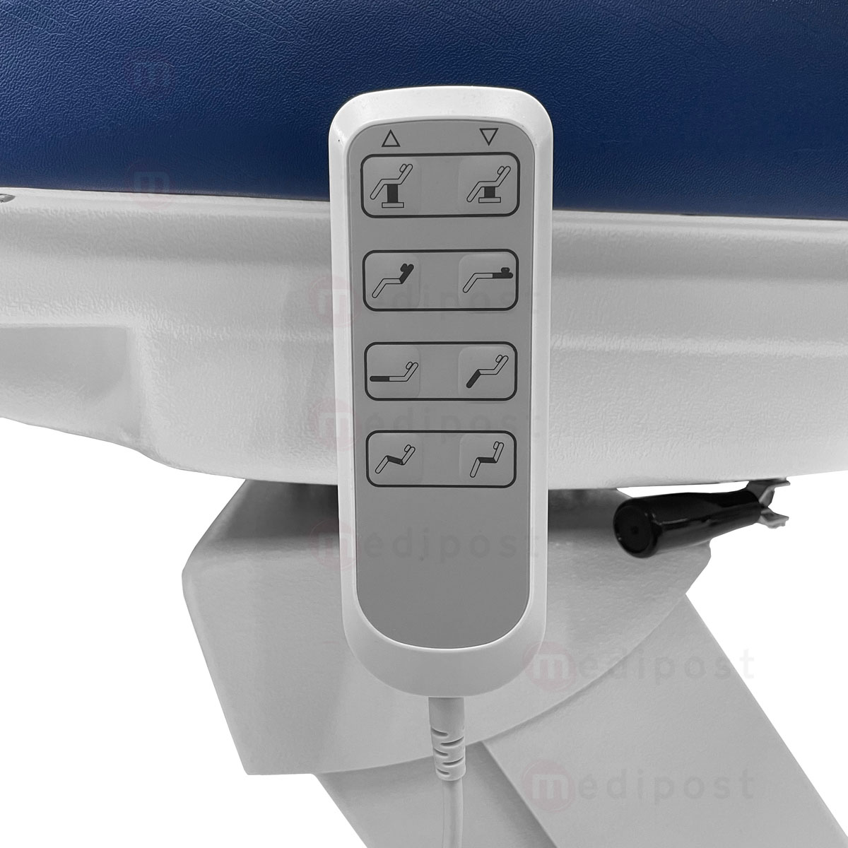 8197DPBLACK Fauteuil electrique Unichair 4 moteurs serie Mobipost M12