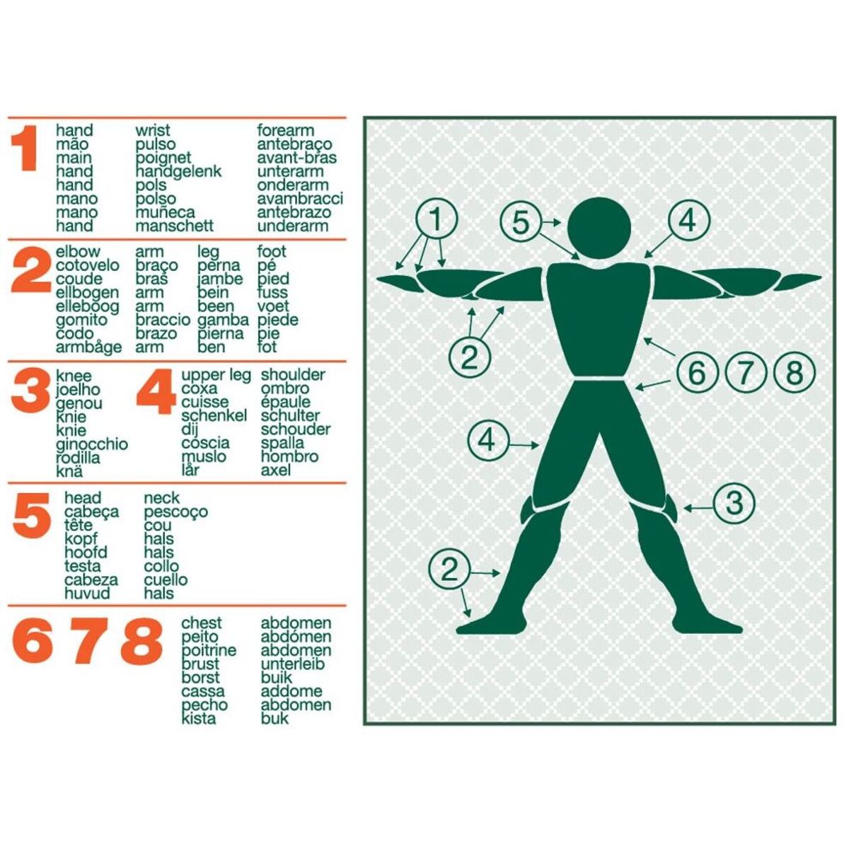 Filet tubulaire tailles corps M03