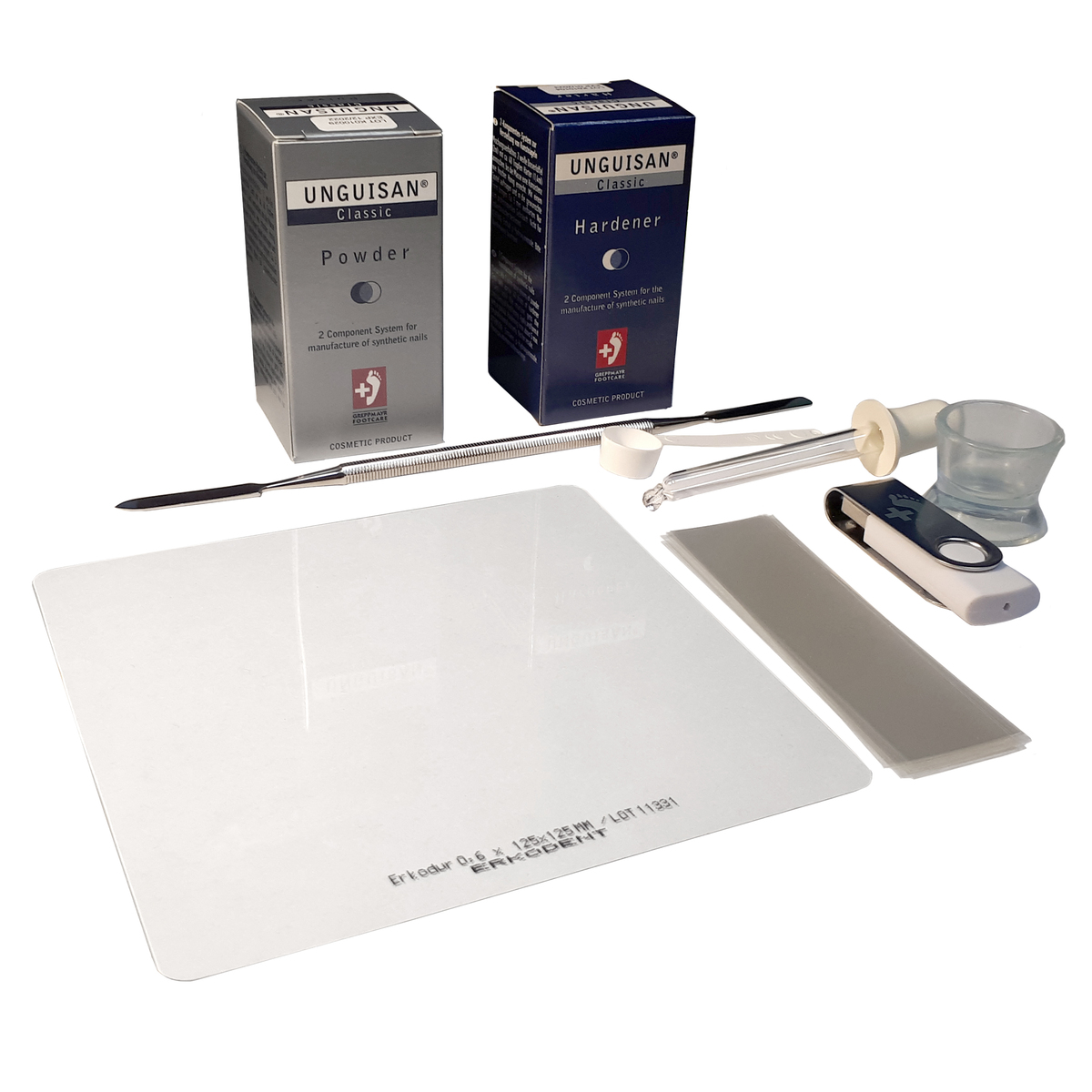 MDU2100 Kit de prothèse d'ongle + clé USB Unguisan M02