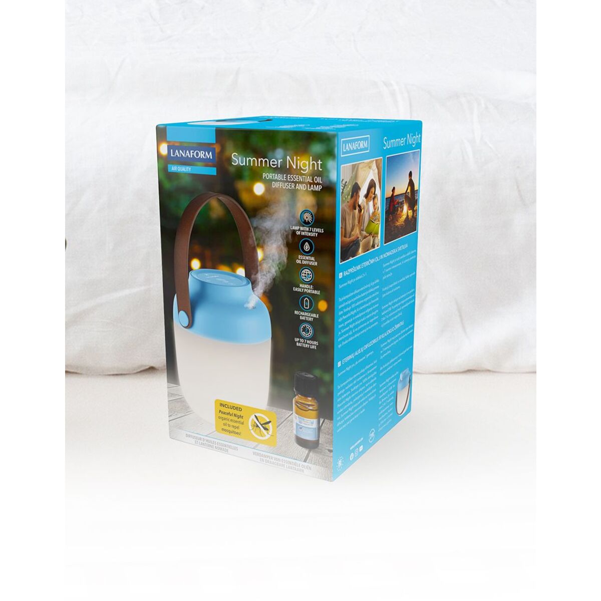 LA120323 Diffuseur d'huiles essentielles 2 en 1 Summer Night M04