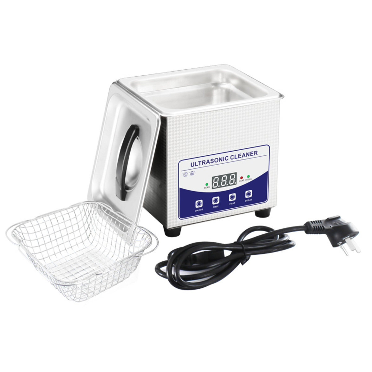 JP-009 Nettoyeur à ultrasons avec fonction de dégazage - 1,3 litres M03