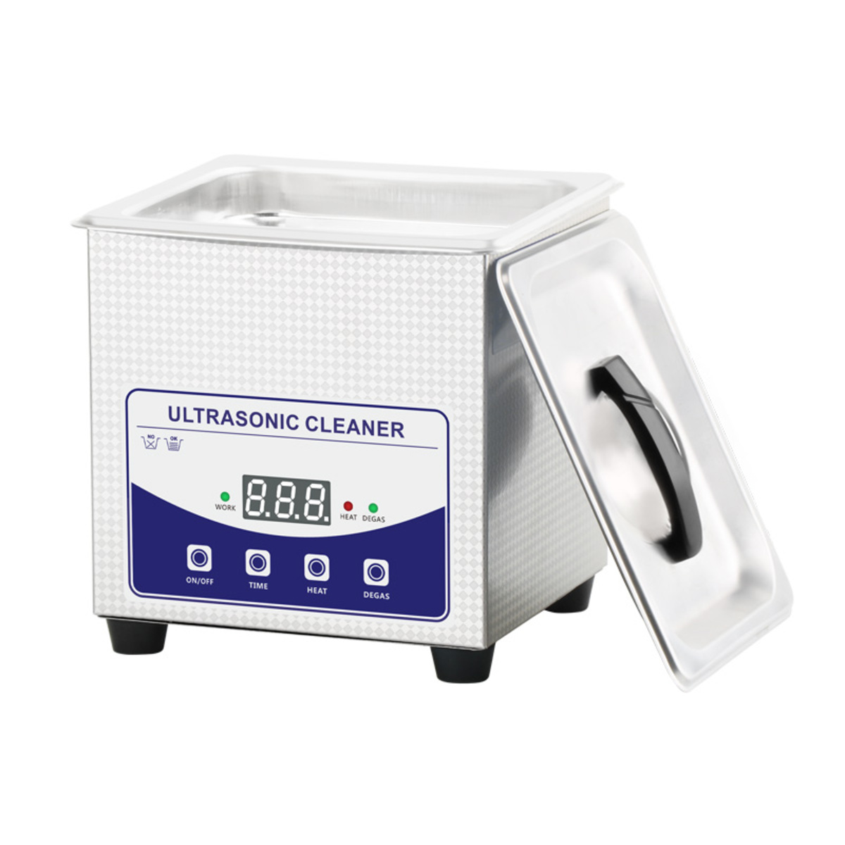 JP-009 Nettoyeur à ultrasons avec fonction de dégazage - 1,3 litres M04