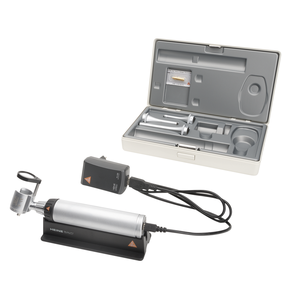 G-112.28.388 Otoscope Vétérinaire Tête fendue G100 Heine M02