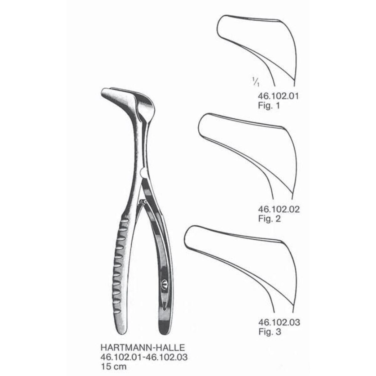 4610201 Ecarteurs nasal HartmannHalle articulation a vis M02