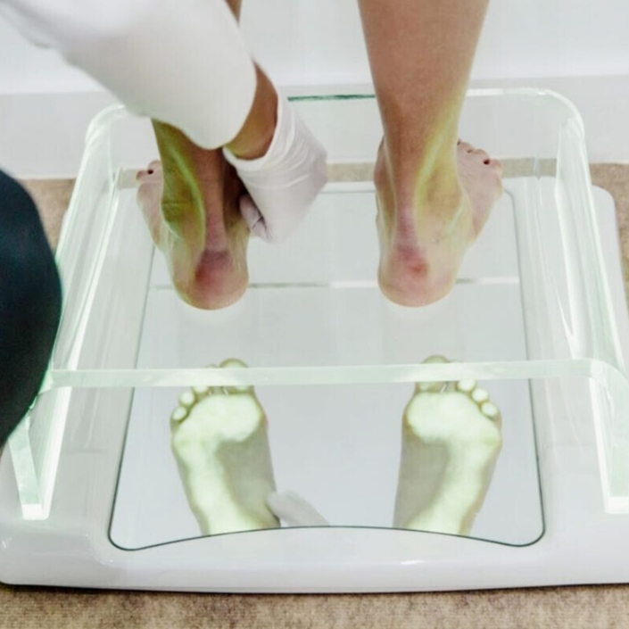 podoscope ultralight lumiere verte M02