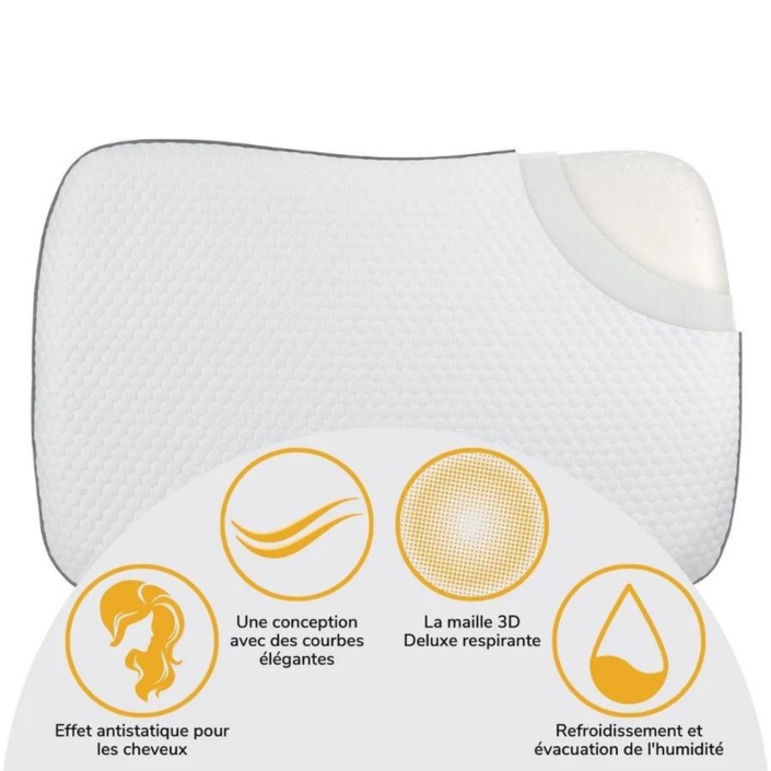 oreiller ergonomique M02