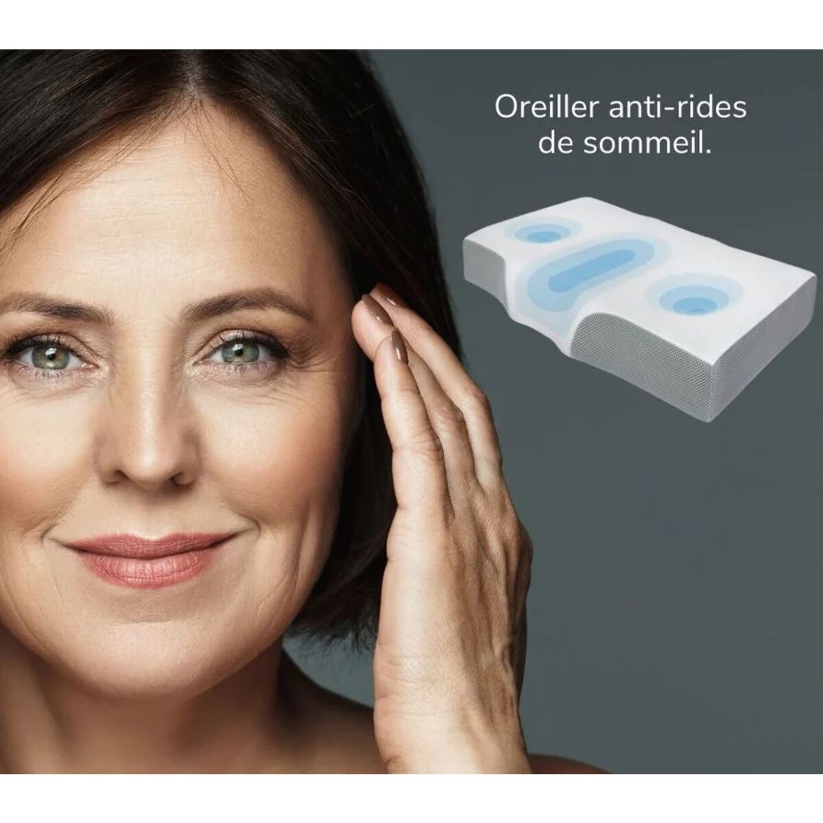 Coussin ergonomique Anti-ride ERGO M03