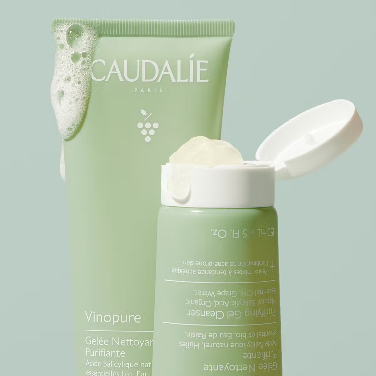 CAUDALIE Vinopure Gelée Nettoyante Purifiante 150ML M02