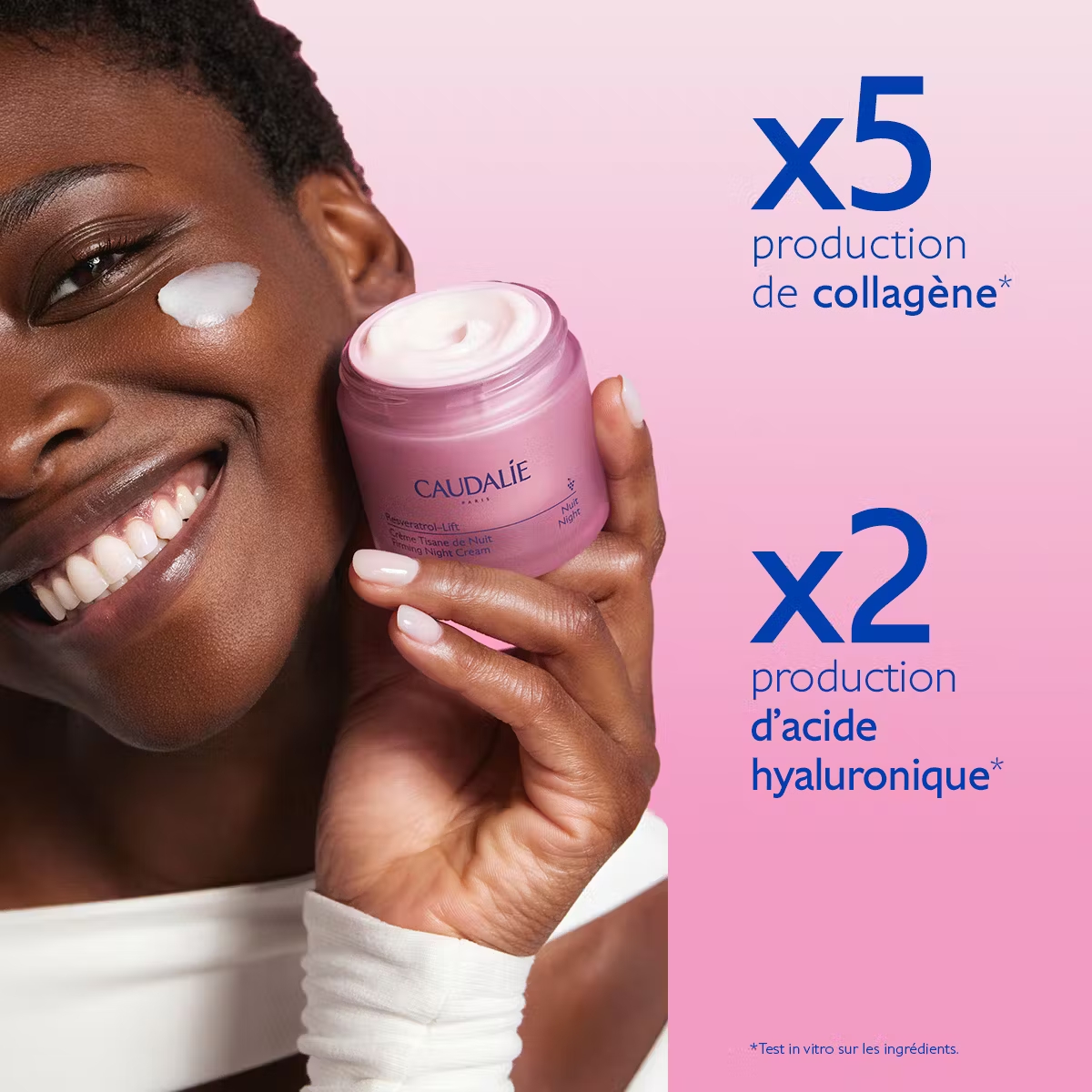 CAUDALIE RESVERATROL LIFT CREME NUIT RECHARGE 50ML M04