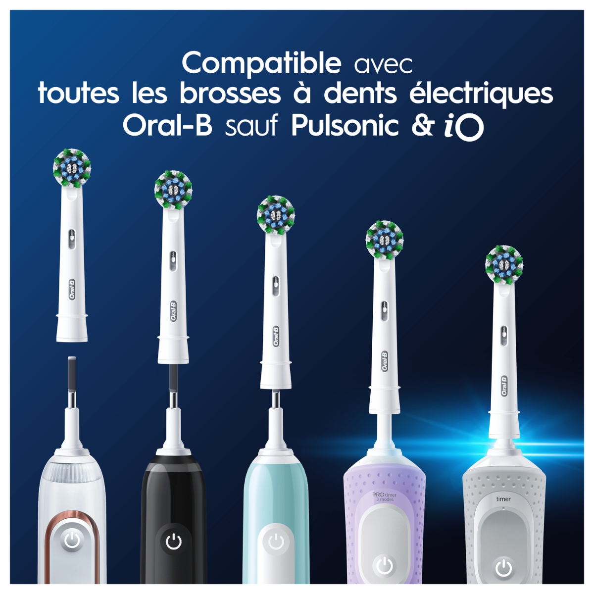 Brossettes Oral-B Pro Cross Action M04