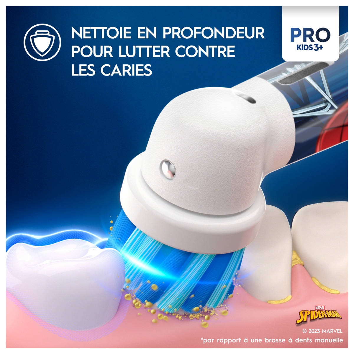 Brosse à dents électrique Oral-B Vitality Pro Kids 3+ Spiderman 1 M02