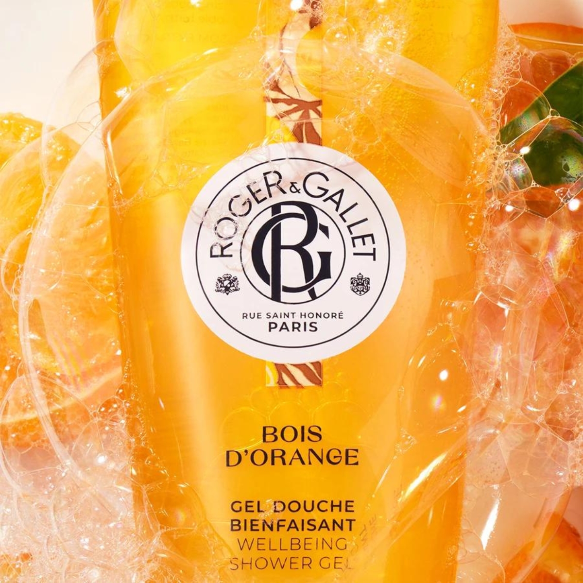 ROGER&GALLET Gel Douche Bienfaisant 200 ml BOIS D'ORANGE M02