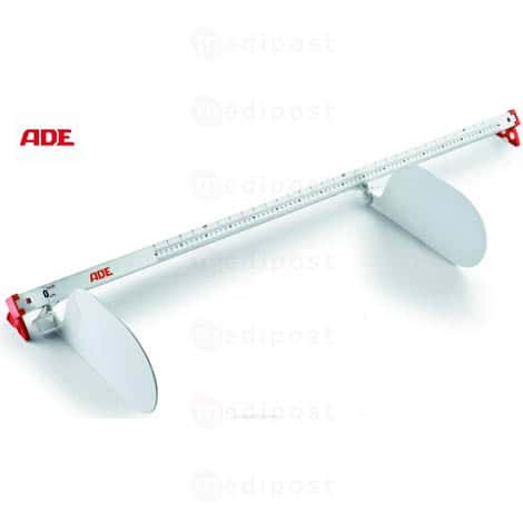 Toise pour bebe portable avec curseurs extra larges en metal M02