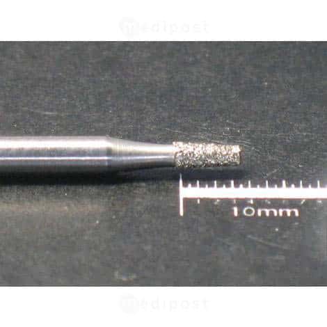 Fraise diamant cone diametre1 6mm grain moyen M03
