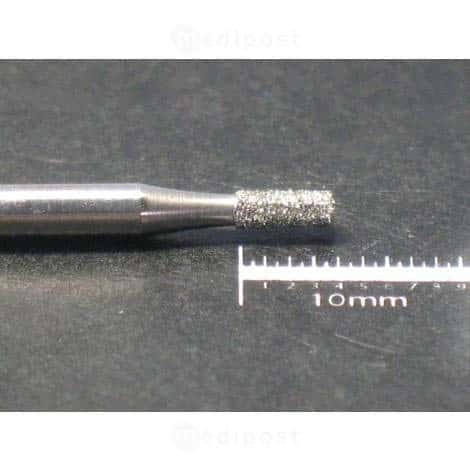 Fraise diamant cylindre diametre1 6mm grain moyen M03