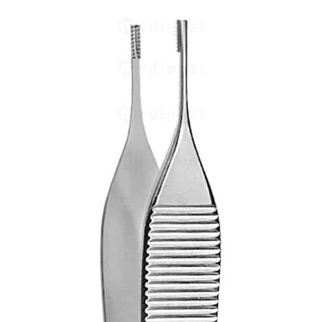 Pince a dissection Adson Brown 7x7 dents12cm M02