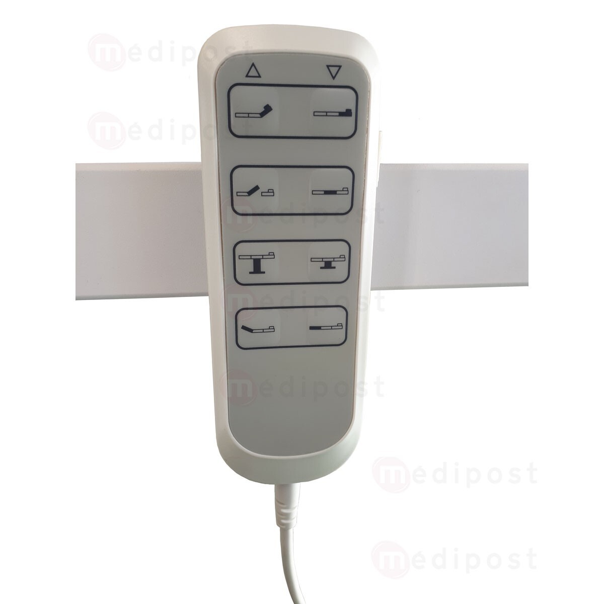 205200B Divan dexamen electrique GynoMed 3 plans Bleu M04