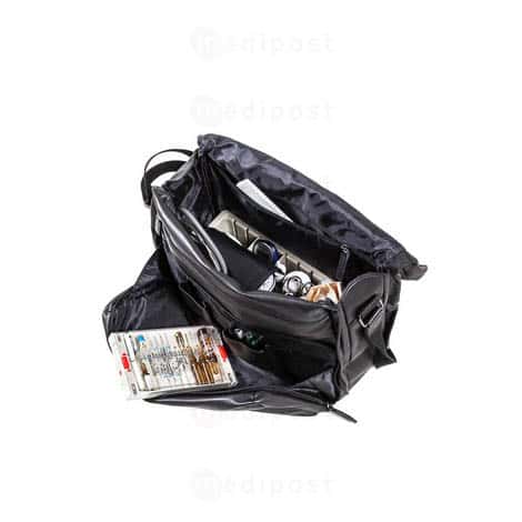 Mallette Picco Bello cuir nappa souple noir M02