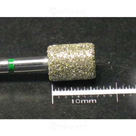 Fraise diamant cylindre diametre6mm gros grain M03