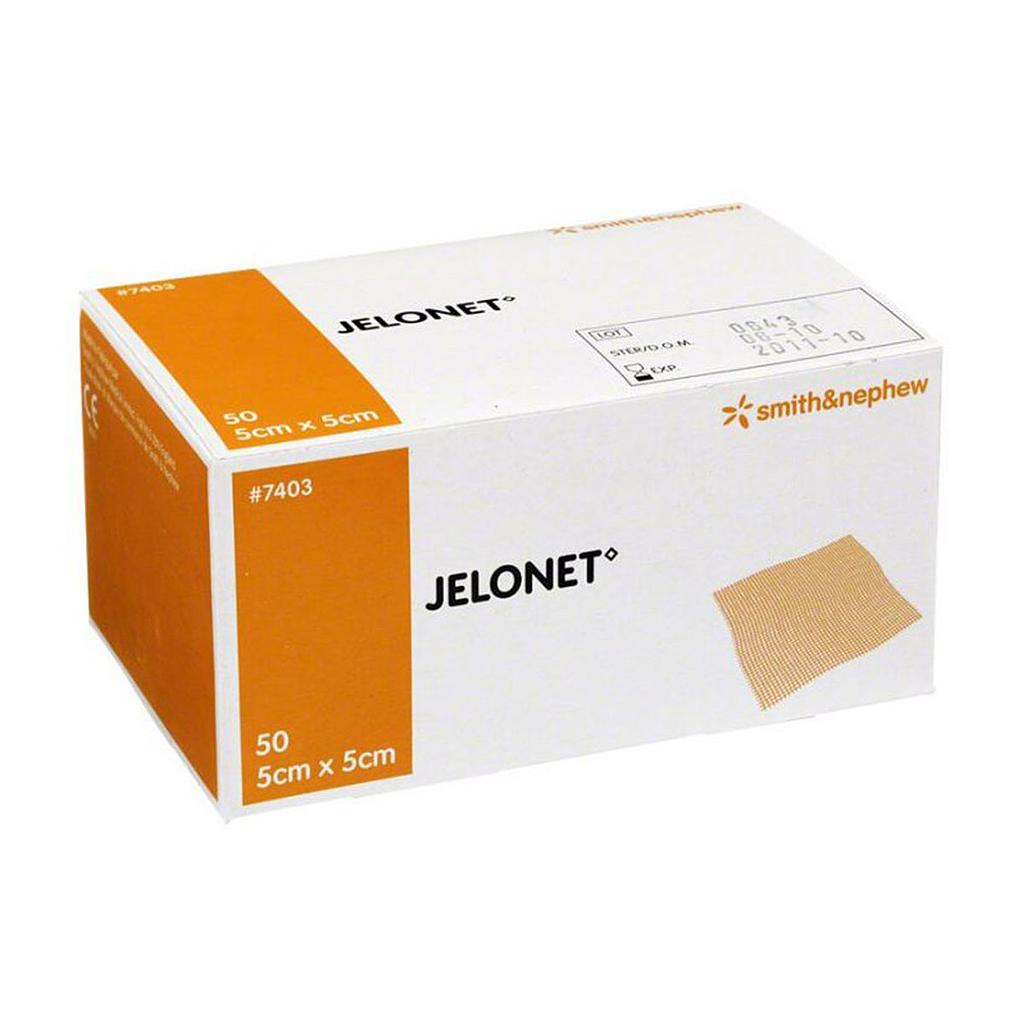Jelonet 5cmx5cm - Paraffinewondverband