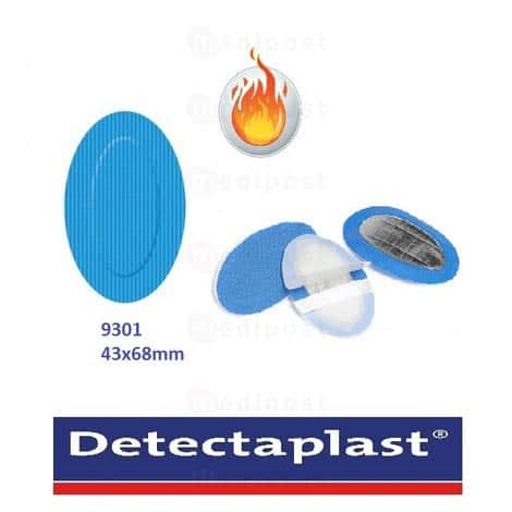 Detectaplast pour brûlures Hydrogel 43 x 68 mm