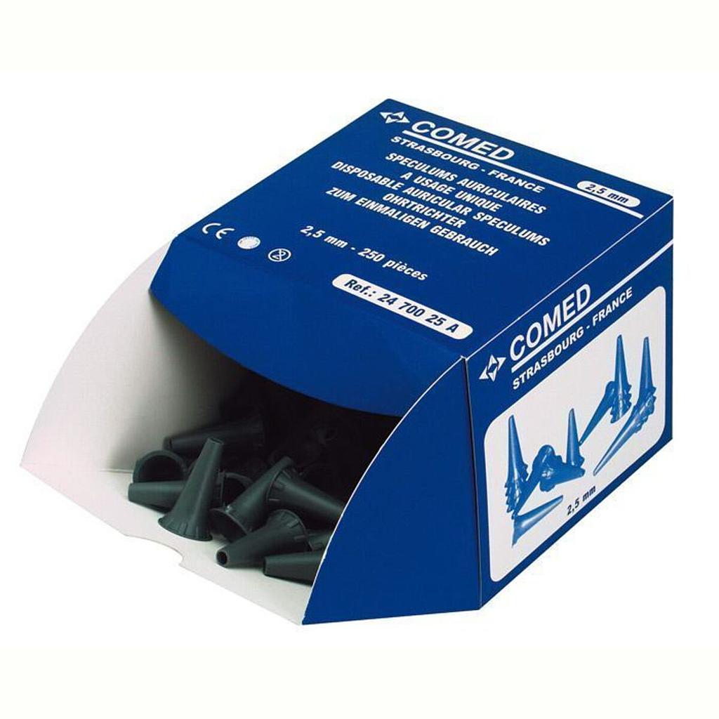 Spéculum auriculaires gris Comed
