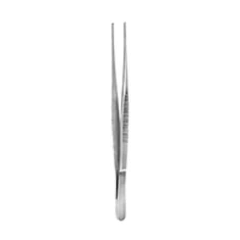 Smalle anatomische tang met tanden 14,5cm
