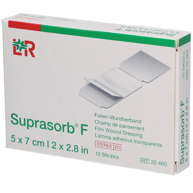 Suprasorb F film 5x7cm (10)