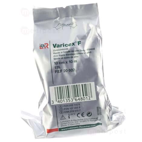 Bande à la colle de zinc Varicex S