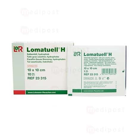 Lomatuell H Tulle 10x10cm